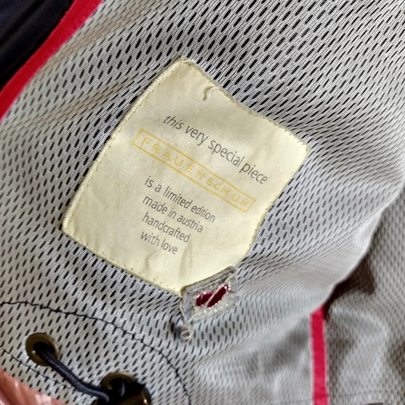 Frauenschuh rabbit fur men's parka Full Zip Winter jacket Sz L - Picture 11 of 15